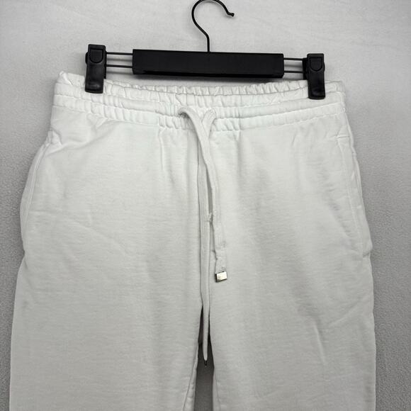 Talentless Sweatpants Men's Small White Heavyweight Cuffed Joggers Pockets Terry - Picture 4 of 16